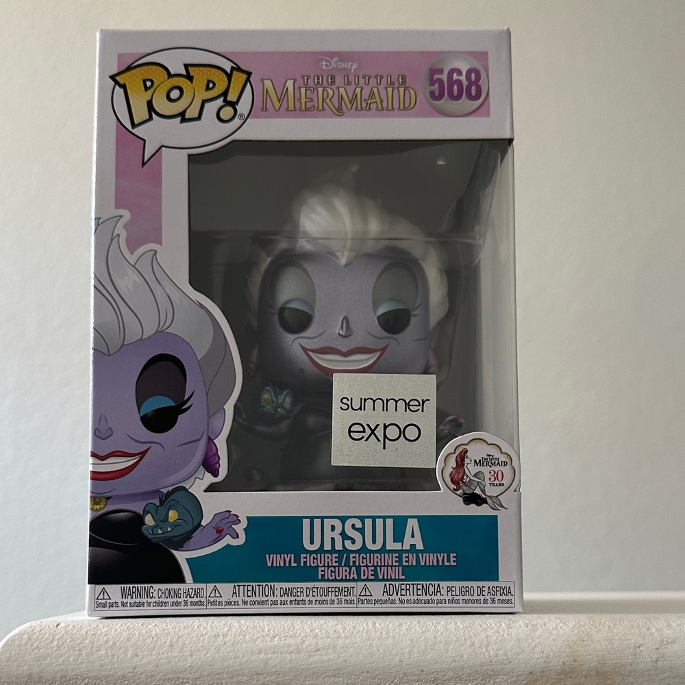 Funko Pop! Vinyl: Disney - Ursula (Metallic) - Box Lunch(Exclusive) VAULTED